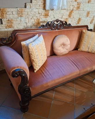 Divano vintage Barocco Neobarocco legno