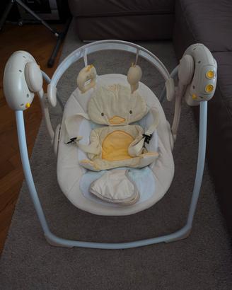Sdraietta automatica bimbi Ingenuity pulcino