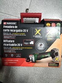 Set Fresatrice Rifilatore Parkside nuovo Sigillato