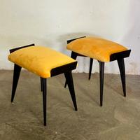 Coppia sgabelli vintage anni ‘50 mid-century