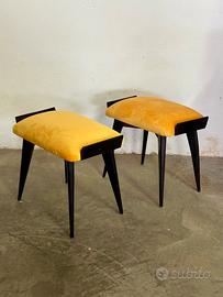 Coppia sgabelli vintage anni ‘50 mid-century