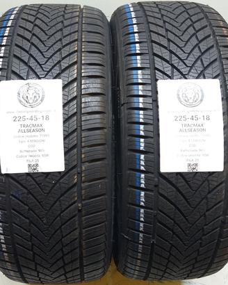 2 GOMME 225 45 18 TRACMAX A71893