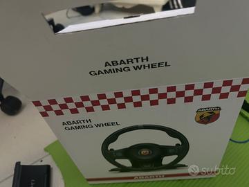 Abarth Gaming Wheel Volante e Pedaliera PS4 PC NUOVO SIGILLATO – Hurry Up  Games