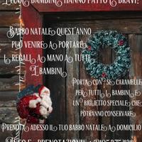 Babbo natale a domicilio 24 e 25 dicembre