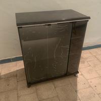 Mobile porta tv televisore playstation con ruote