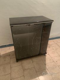 Mobile porta tv televisore playstation con ruote