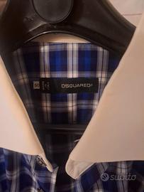 camicia dsquared2 uomo taglia 50 originale 