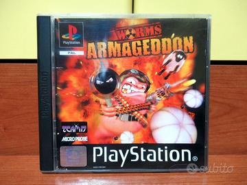 Worms Armageddon PS1 ITA Prima Stampa Completo