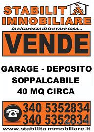 Garage-deposito di 40 mq via ludovico ariosto