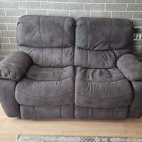 Divano 2 posti con movimento relax