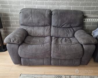 Divano 2 posti con movimento relax