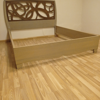Letto matrimoniale contemporaneo