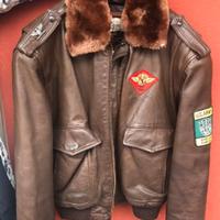 GIUBBOTTO UOMO PELLE Aviator TG.50