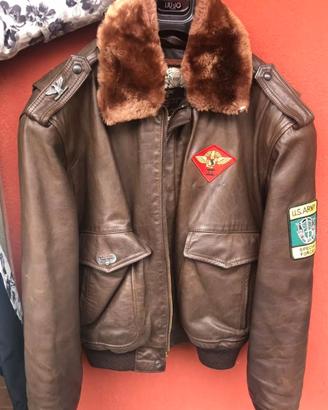 GIUBBOTTO UOMO PELLE Aviator TG.50