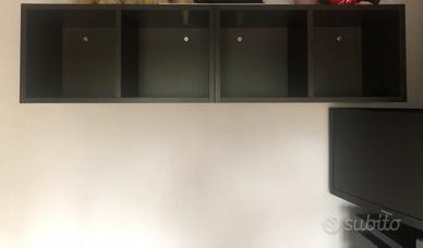 Cubi marroni in legno massiccio