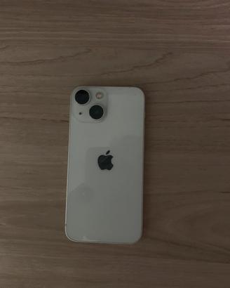 Iphone 13 mini 128 GB bianco + Cover Magsafe