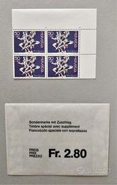 Francobolli Svizzera / Helvetia Sport