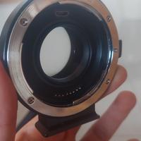 Riduttore focale Commlite EF- M4/3   Speed Booster