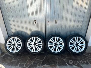 cerchi originali mercedes 17 e gomme 225 45 17
