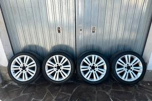 cerchi originali mercedes 17 e gomme 225 45 17