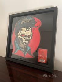 LP Salmo Picture Disc sagomato autografato