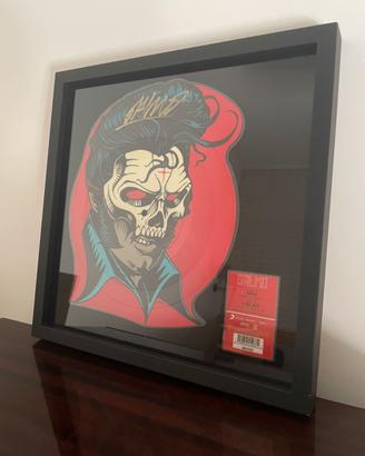 LP Salmo Picture Disc sagomato autografato