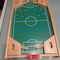 calcetto flipper in legno di faggio.