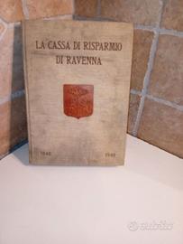 Libro cassa di risparmio di Ravenna