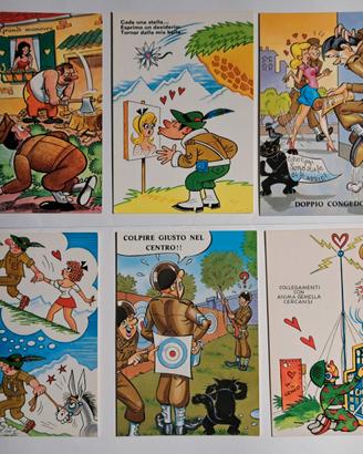 Cartoline Militari Anni '90 - Ricordi delline