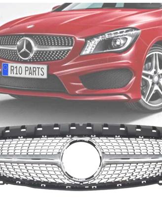 GRIGLIA PER MERCEDES CLASSE CLA W117 16-18 LOOK DI