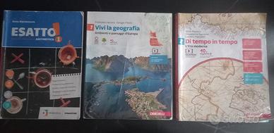 libri usati della 1 media Garibaldi di Cinisello 