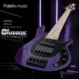 Alusonic Django Basic 5 Purple Basso Elettrico