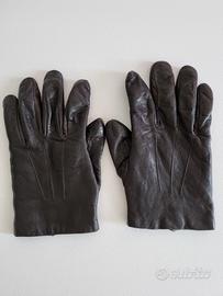 Guanti in pelle SERMONETA marroni