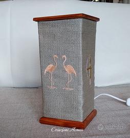 Lampada da tavolo stile sardo