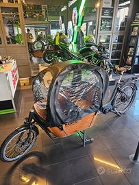 Cargo bike Babboe city motore Yamaha