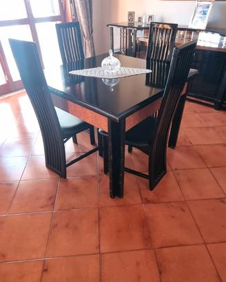 Sedie Eleganti 4 + Tavolo Omaggio 