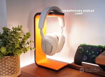 Headphones Display Lamp Supporto per Cuffie