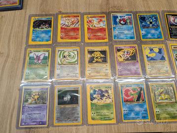set vintage 24 carte Pokemon RARE 1999/2004