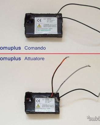 Comando e attuatore powerline onde convogliate