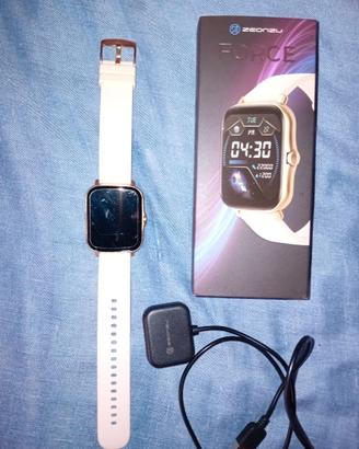 Smartwatch Zeonzu cinturino rosa