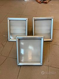 Tre applique Goccia Triangolo Da Esterno