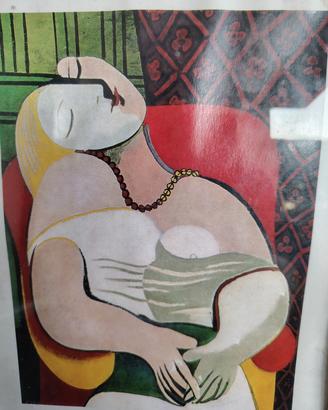 Quadro donna che dorme Picasso