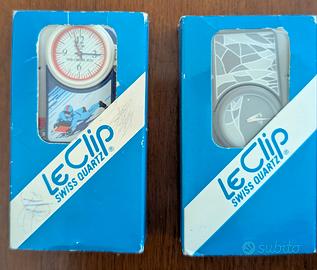 orologi a clip anni 80