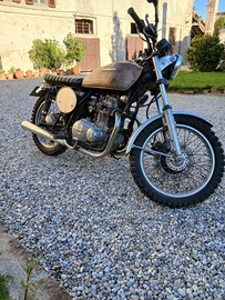 Kawasaki z400 scrambler/cafe racer-1982