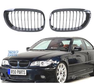 GRIGLIE BMW SERIE 3 E46 COUPE CABRIO 03-06 NERO LU