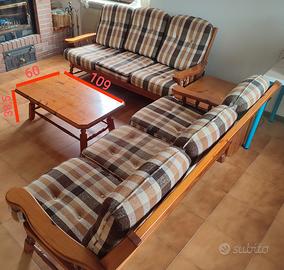 SOGGIORNO RUSTICO IN LEGNO