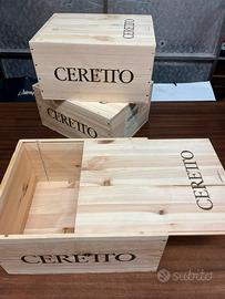 Cassetta di legno - per decorazione