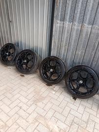 4 Cerchi da 18" Alfa Romeo + Gomme 225/40 ZR18 92Y