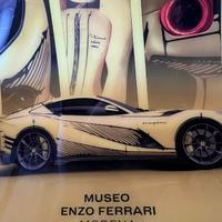 Poster in plexiglass FERRARI