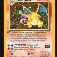 Pokemon Card Charizard 4/102 - Base - ITA **1°ed**